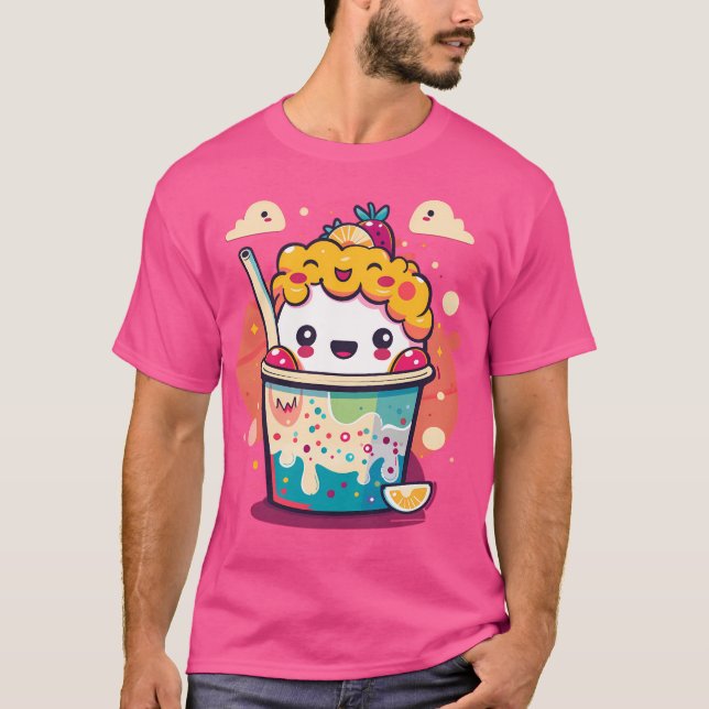 Camiseta Deserto de Kawaii (Frente)