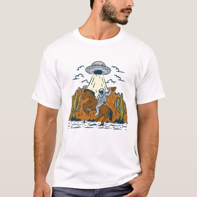 CAMISETA DESERTO NO ESPAÇO (Frente)