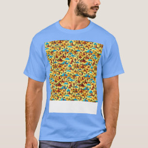 Camiseta Deserto Sem Costura Areia Duna Sahara Quickand