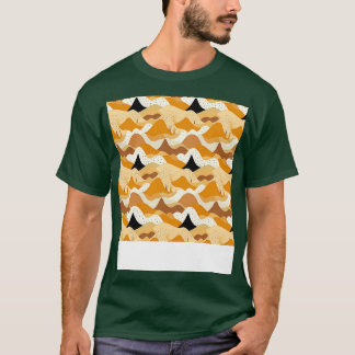 Camiseta Deserto Sem Costura Areia Duna Sahara Quickand