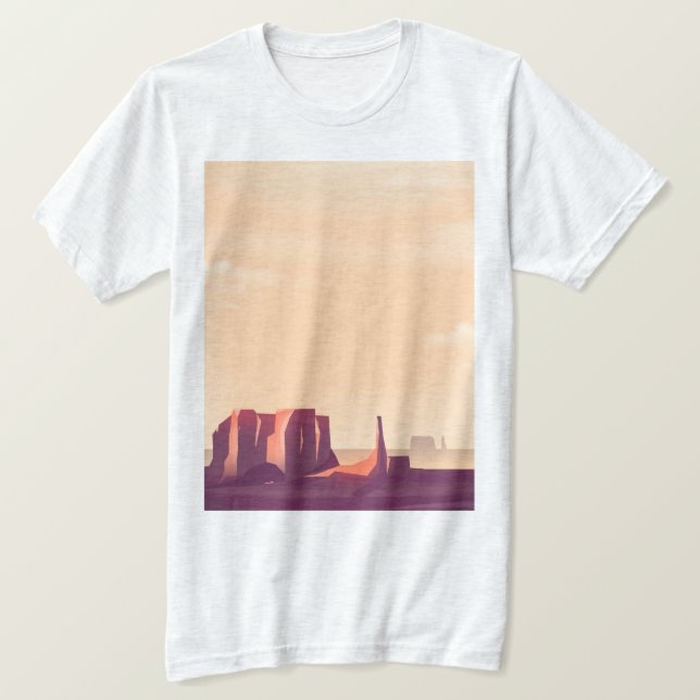 Camiseta Desertos Canyons (Frente do Design)