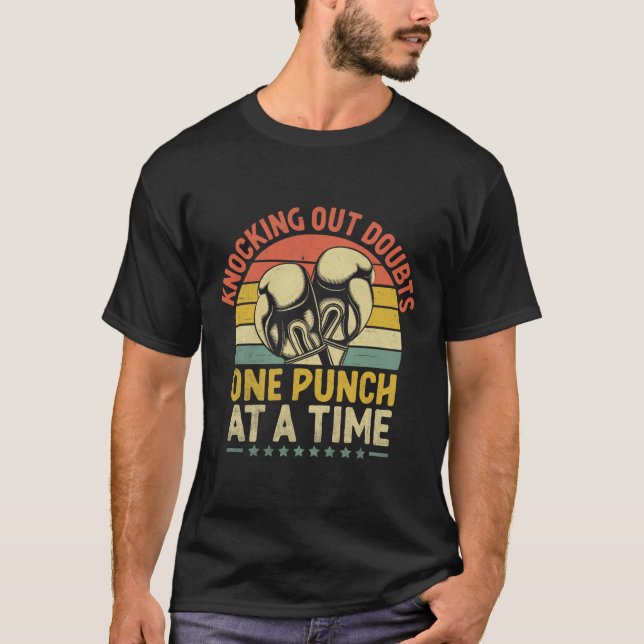 Camiseta Desfazer Dúvidas Um Punch De Cada Vez (Frente)