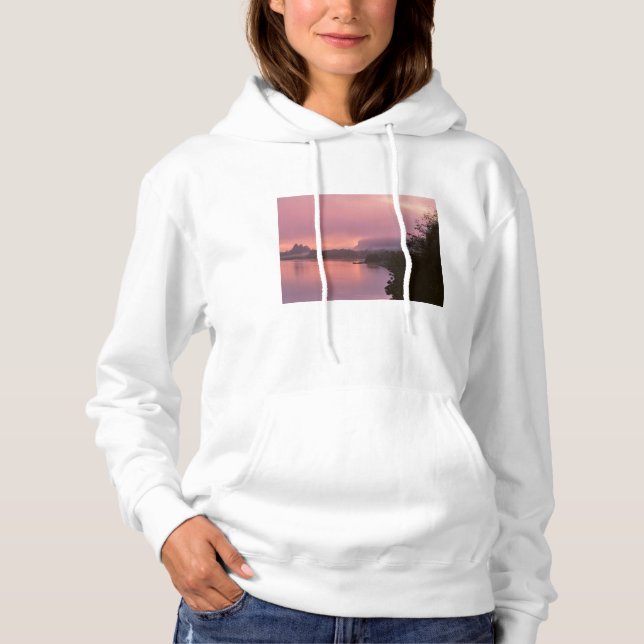Camiseta Desfiladeiro do Rio Columbia, Nascer do Sol, OR (Frente)