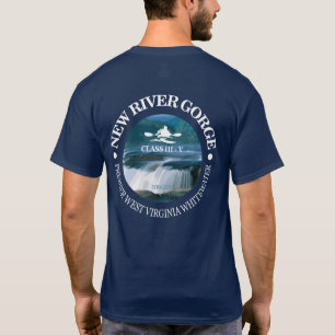 Camiseta Desfiladeiro novo do rio (c)