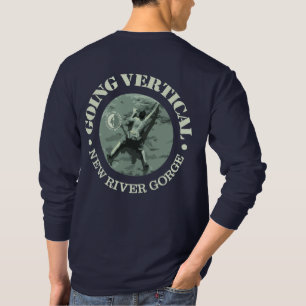 Camiseta Desfiladeiro novo do rio (vertical indo)