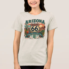 Camiseta Desfiladeiro Vermelho do Canyon Saguaro Pôr do Sol
