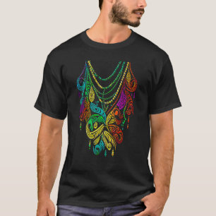 Camiseta Desfile de Carnaval Mardi Gras engraçado com festa