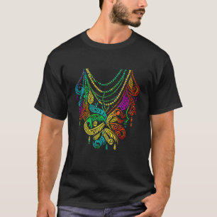 Camiseta Desfile de Carnaval Mardi Gras engraçado com festa