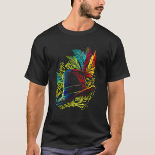 Camiseta Desfile de Carnaval Mardi Gras engraçado com festa