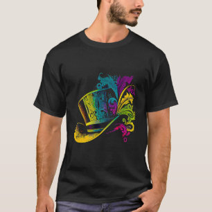 Camiseta Desfile de Carnaval Mardi Gras engraçado com festa