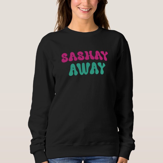 Camiseta Desfile de Drag Queen Retro Sashay Away (Frente)
