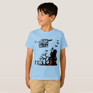Camiseta Desfile de Lanterna Fantasmagórica azul pálido