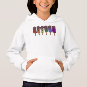 Camiseta Desfile de pirulito congelado arco-íris