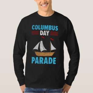 Camiseta Desfile do Dia de Colombo Christopher Columbus Ita