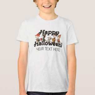 Camiseta Desfile Feliz Halloween do Grupo Amendoim