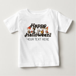Camiseta Desfile Feliz Halloween do Grupo Amendoim