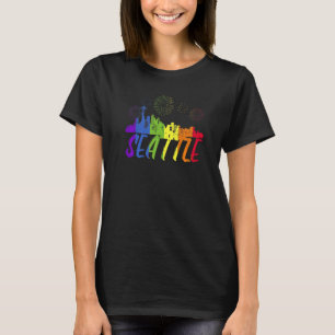 Camiseta Desfile Seattle Pride Skyline Pride Seattle