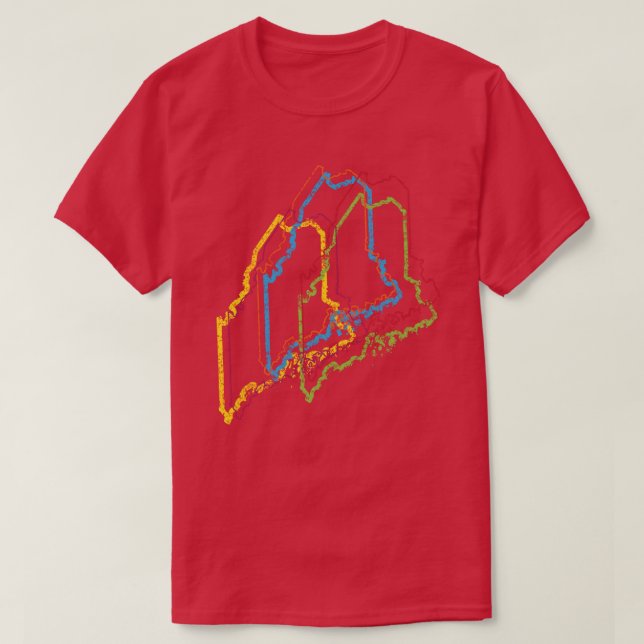 Camiseta desfoque do orgulho (Frente do Design)