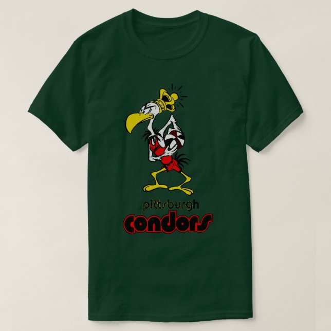 Camiseta Desfragmentar Condores de Pittsburgh (Frente do Design)
