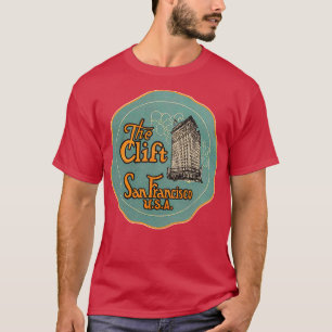 Camiseta Desfragmentar O Clift Hotel San Francisco Californ