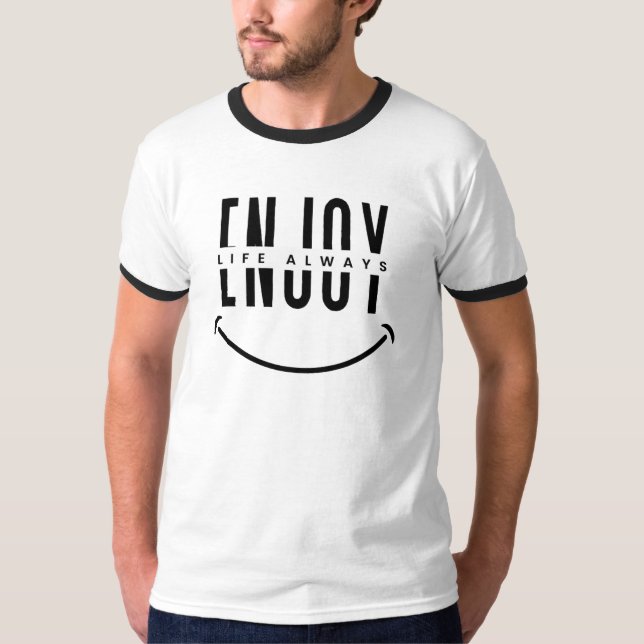 Camiseta Desfrute a Vida Sempre (Frente)