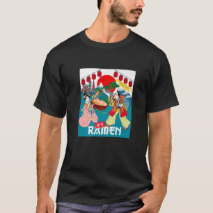 Camiseta Desfrute as citações de Ramen Anime Kawaii Art Ram