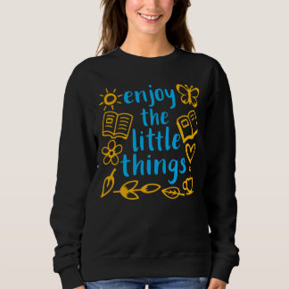 Camiseta Desfrute As Pequenas Coisas Citação De Gratidão Po