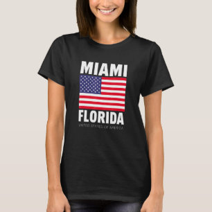 Camiseta Desfrute da Legal Miami Florida com a ilustração d