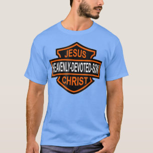 Camiseta Desfrute de Jesus Cristo Cristo Filho Cérebro Paró