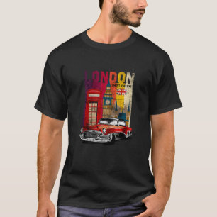 Camiseta Desfrute de Londres Eu Amo Londres Legal Londres S