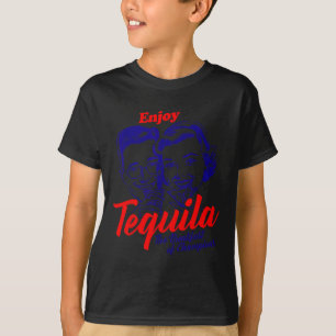 Camiseta Desfrute Do Café Da Manhã De Tequila De Champions