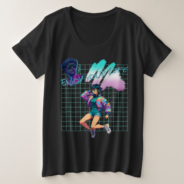 Camiseta Desfrute Sua Vida (Frente do Design)