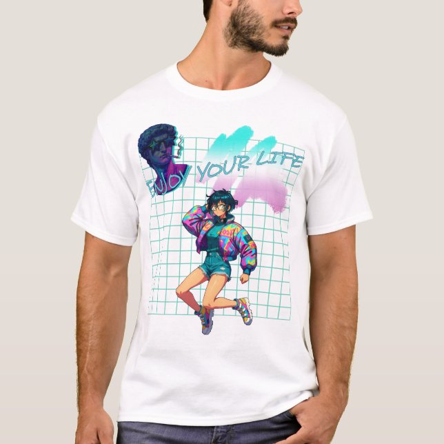 Camiseta Desfrute Sua Vida (Frente)