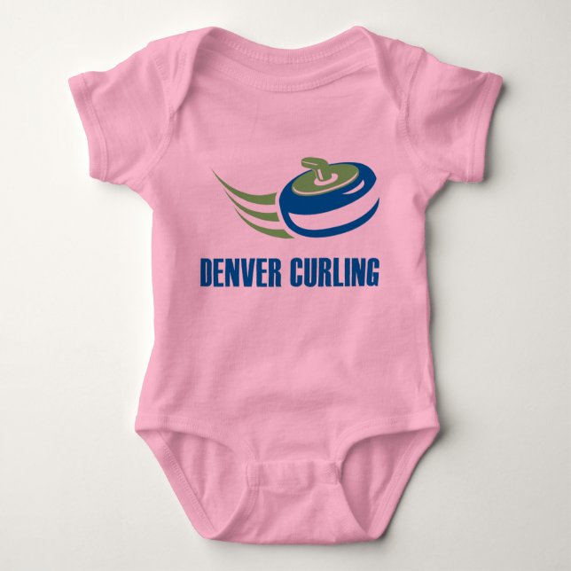 Camiseta Desgaste de ondulação do bebê de Denver (Frente)