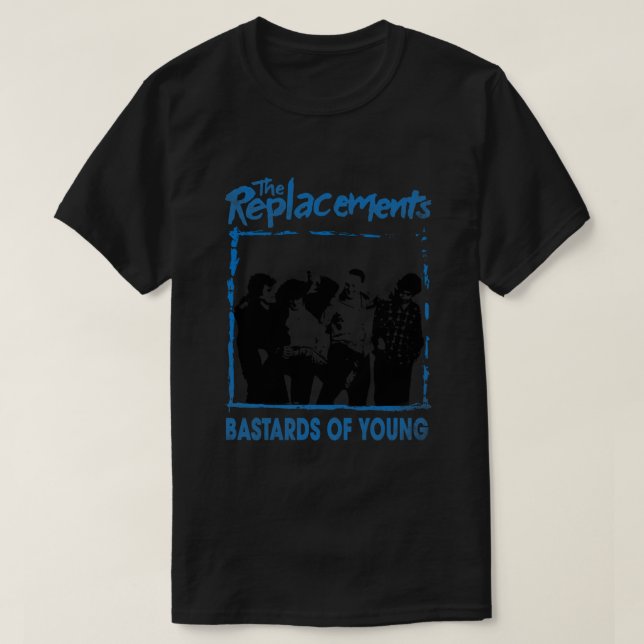 Camiseta desgraçados da jovem substituta presente de banda  (Frente do Design)