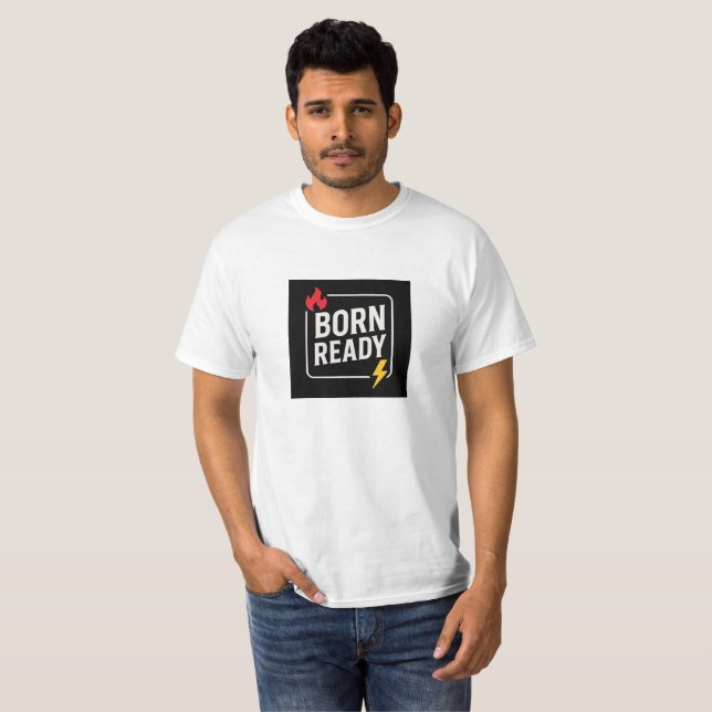 Camiseta Desi Motivacional de Tipografia de Confiança Pront (Frente Completa)