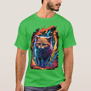 Camiseta Design 1 de Gatos Mágicos
