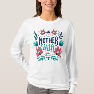 Camiseta Design-23184 Hoodie, Dia da Mãe Terra