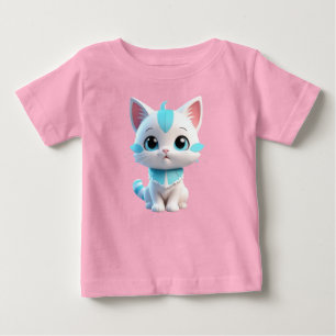 Camiseta Design-38063 de desenho animado de Kitten