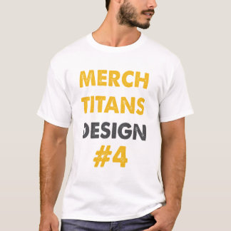 Camiseta Design 4 dos titã de Merch
