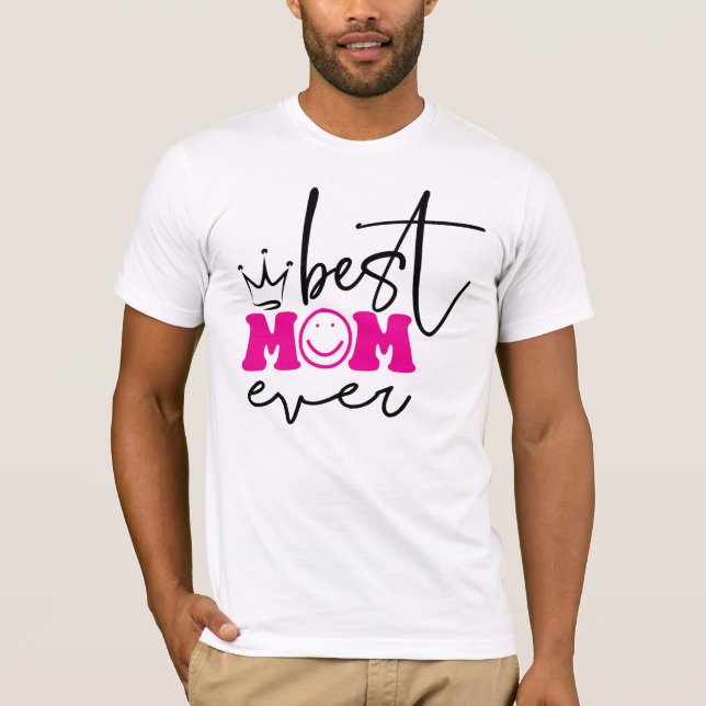 Camiseta Design-63344 da Melhor Mãe (Frente)