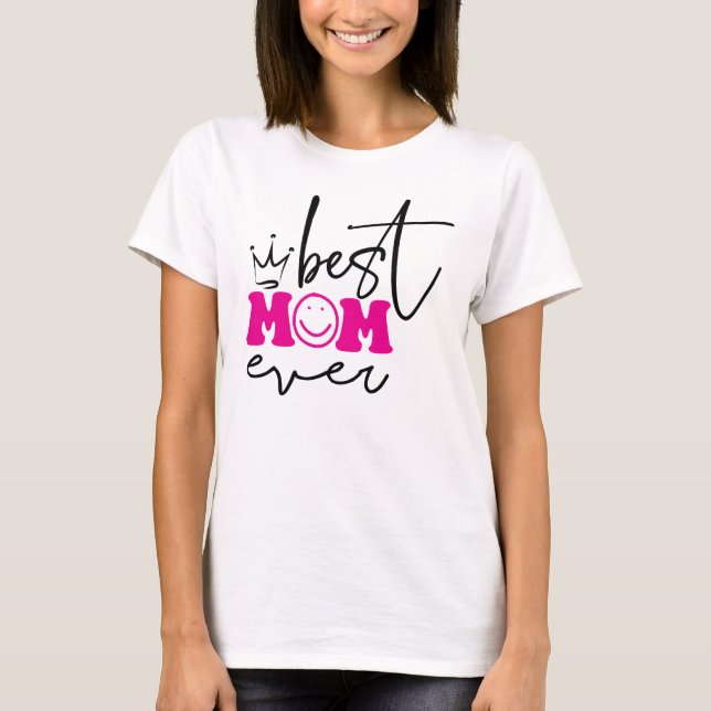 Camiseta Design-63344 da Melhor Mãe (Frente)