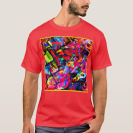 Camiseta Design abstrato colorido
