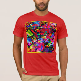 Camiseta Design abstrato colorido