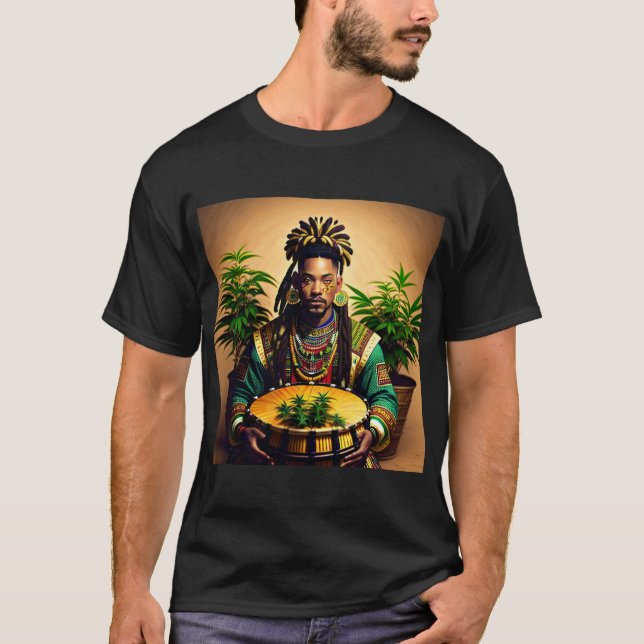Camiseta Design africano (Frente)