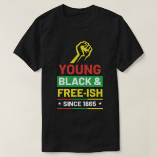 Camiseta Design afro-americano para amantes da História Ne