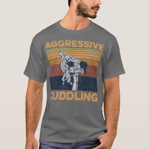 Camiseta Design Agressivo de Cudling para um treinador Jiu