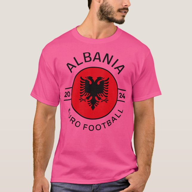 Camiseta Design Albânia Euro 2024 (Frente)