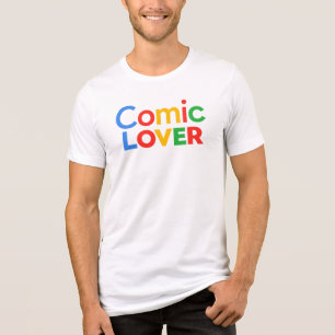 Camiseta Design Amante de Quadrinhos