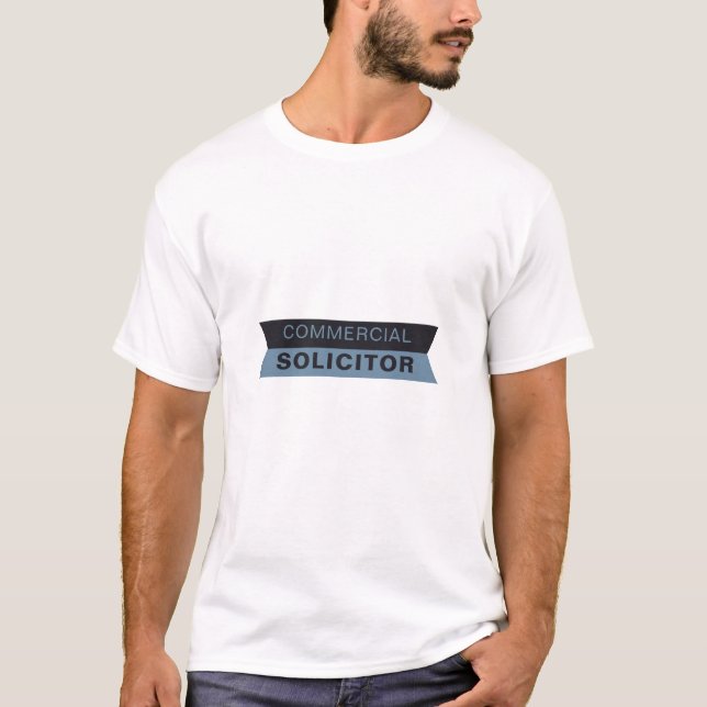 Camiseta Design artístico do solicitador comercial (Frente)